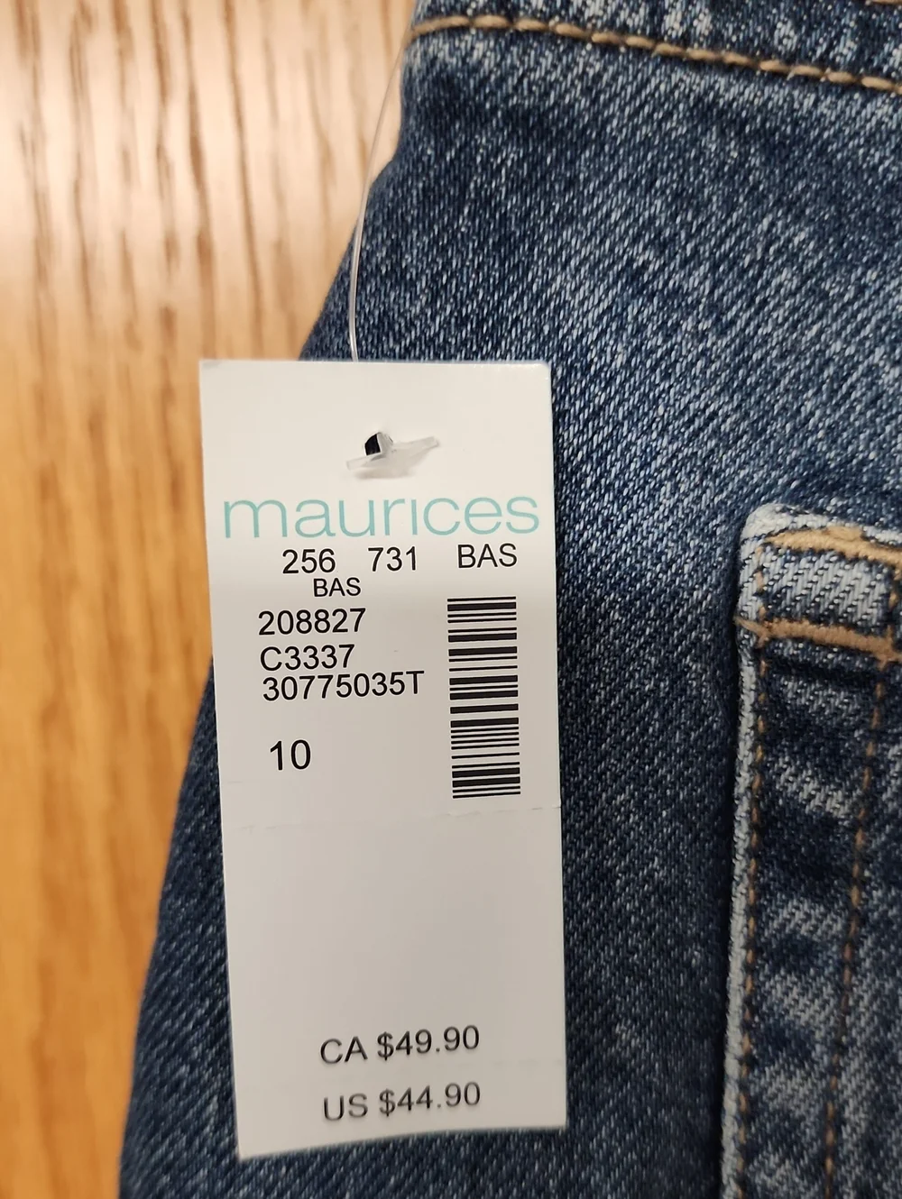 Maurices classic blue